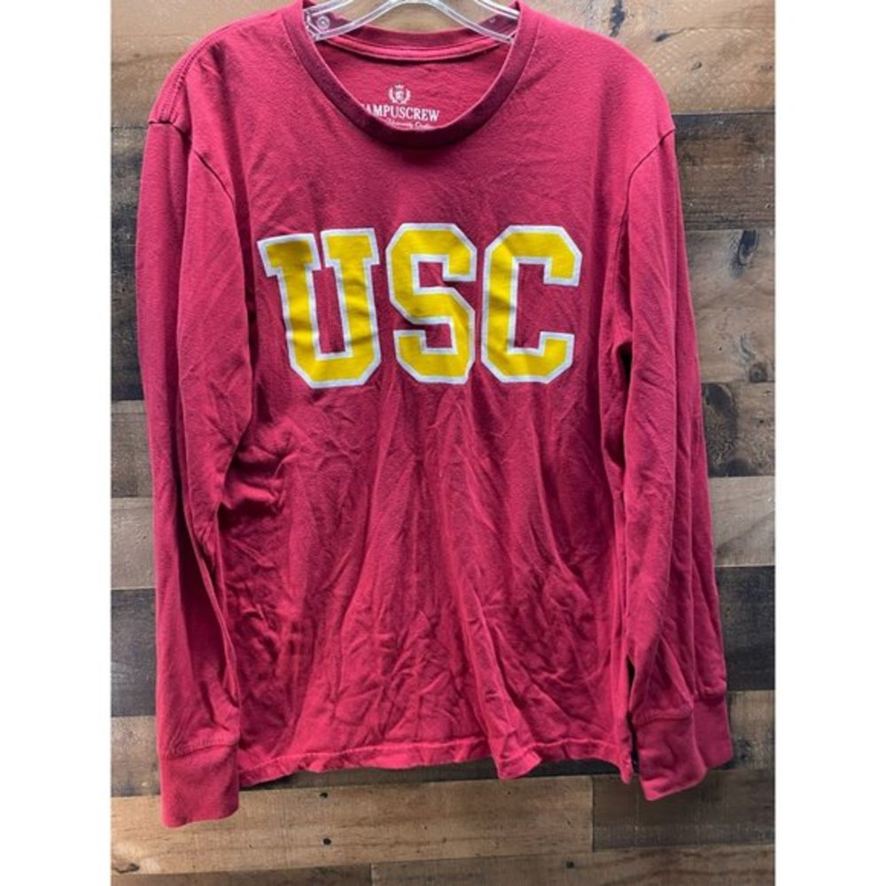 Campus Crew USC Long Sleeve T-Shirt Size Medium‎